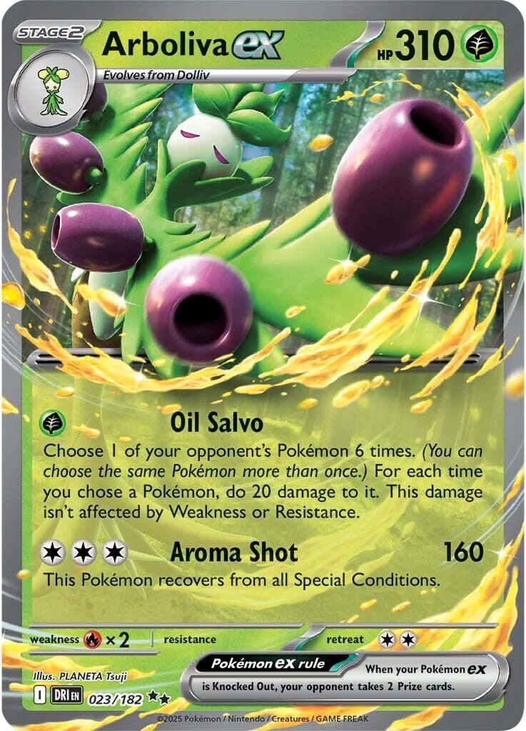 Arboliva ex (023/182) [Scarlet & Violet: Destined Rivals] | Exor Games New Glasgow