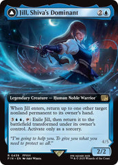 Jill, Shiva's Dominant // Shiva, Warden of Ice (Extended Art) [FINAL FANTASY] | Exor Games New Glasgow