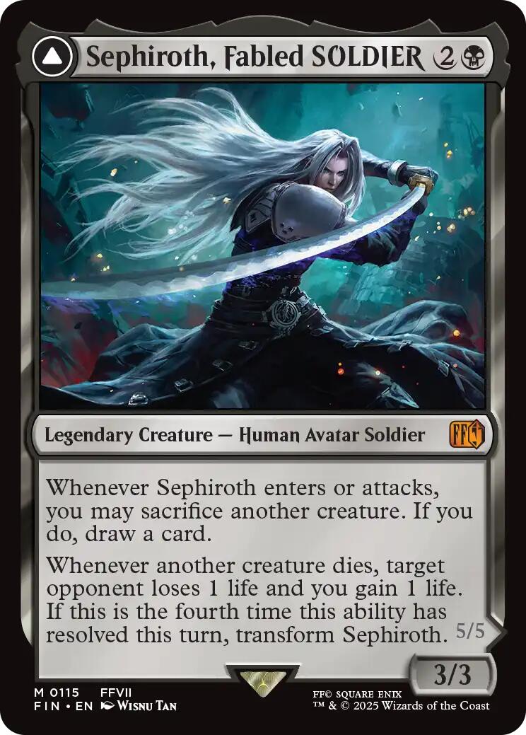 Sephiroth, Fabled SOLDIER // Sephiroth, One-Winged Angel [FINAL FANTASY] | Exor Games New Glasgow