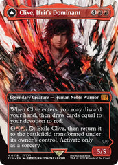 Clive, Ifrit's Dominant // Ifrit, Warden of Inferno (Borderless) (0318) [FINAL FANTASY] | Exor Games New Glasgow