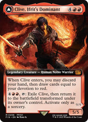 Clive, Ifrit's Dominant // Ifrit, Warden of Inferno (Extended Art) [FINAL FANTASY] | Exor Games New Glasgow