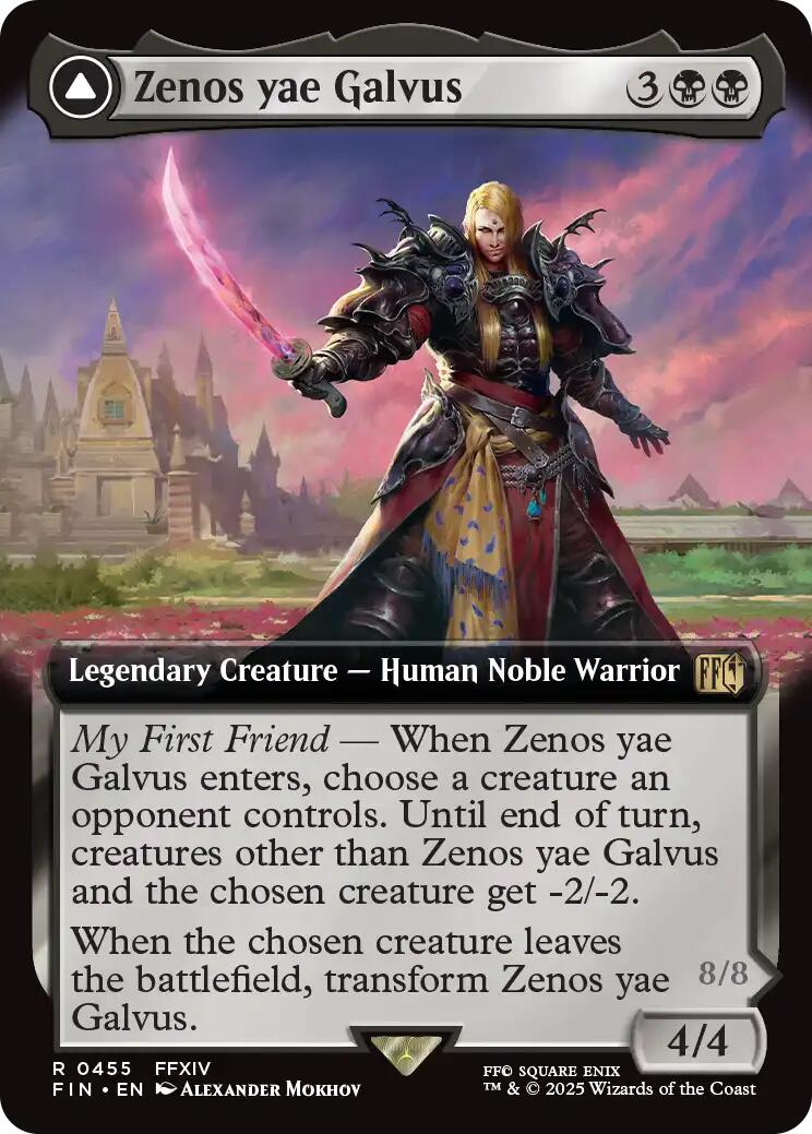 Zenos yae Galvus // Shinryu, Transcendent Rival (Extended Art) [FINAL FANTASY] | Exor Games New Glasgow