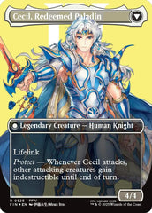 Cecil, Dark Knight // Cecil, Redeemed Paladin (Borderless) (Surge Foil) [FINAL FANTASY] | Exor Games New Glasgow