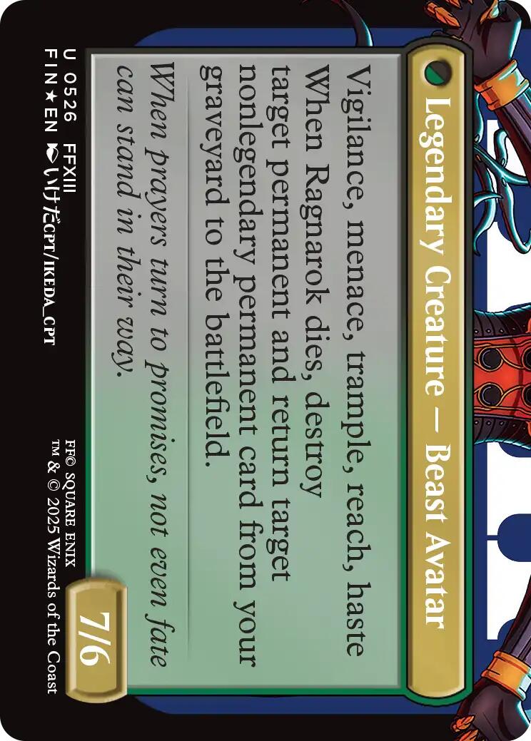 Fang, Fearless l'Cie (Borderless) (Surge Foil) [FINAL FANTASY] | Exor Games New Glasgow