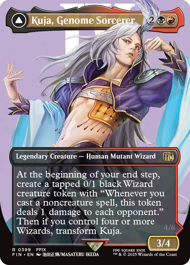 Kuja, Genome Sorcerer // Trance Kuja, Fate Defied (Borderless) [FINAL FANTASY] | Exor Games New Glasgow