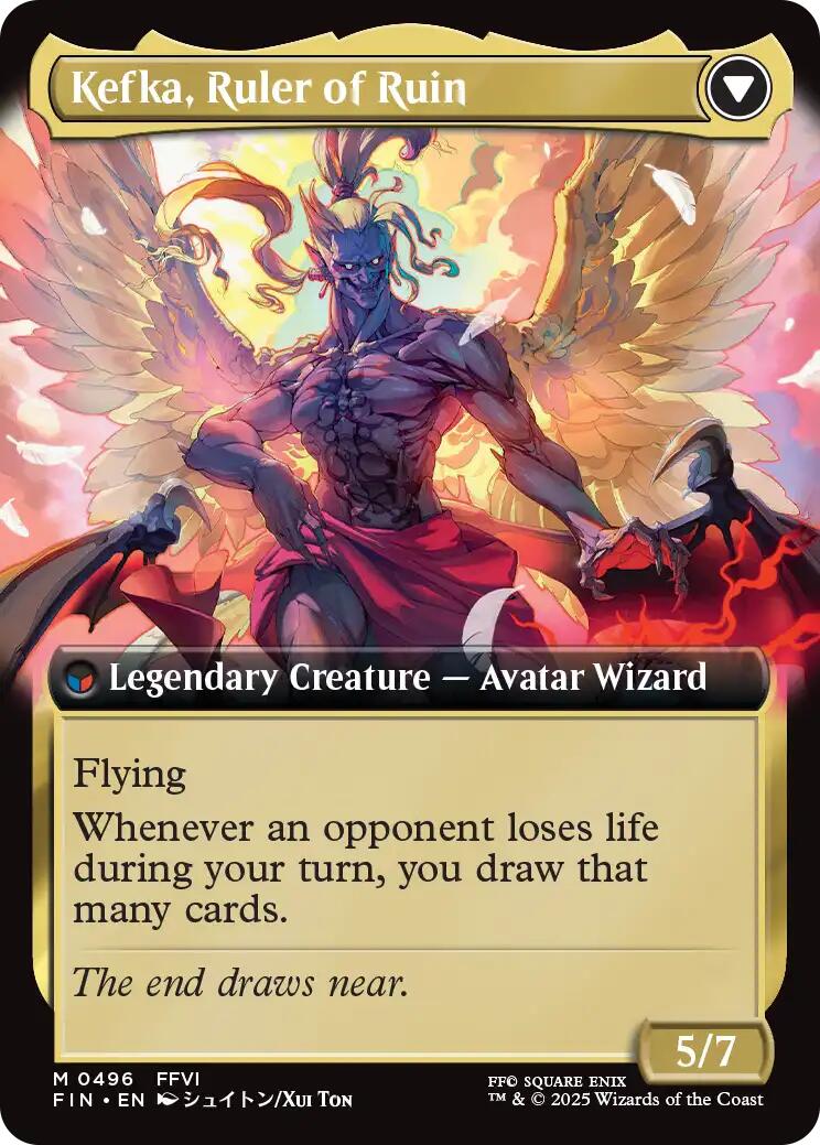 Kefka, Court Mage // Kefka, Ruler of Ruin (Extended Art) [FINAL FANTASY] | Exor Games New Glasgow