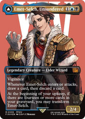 Emet-Selch, Unsundered // Hades, Sorcerer of Eld (Borderless) (Surge Foil) [FINAL FANTASY] | Exor Games New Glasgow