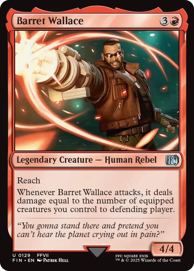 Barret Wallace [FINAL FANTASY] | Exor Games New Glasgow