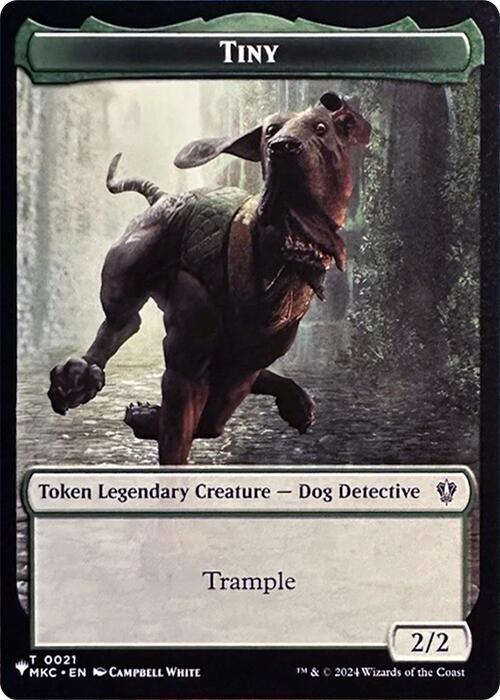 Tiny // City's Blessing Double-Sided Token [Secret Lair Drop Series] | Exor Games New Glasgow