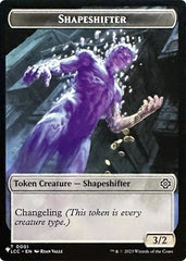 Shapeshifter // Cat Double-Sided Token [Secret Lair Drop Series] | Exor Games New Glasgow