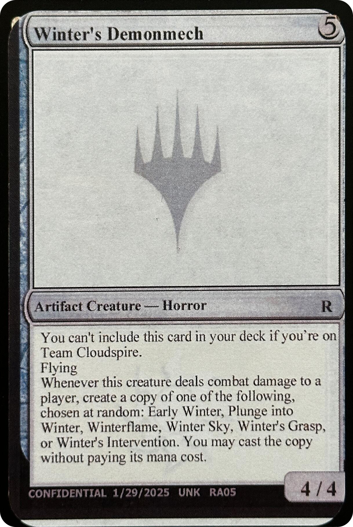 Winter's Demonmech [Unknown Event] | Exor Games New Glasgow