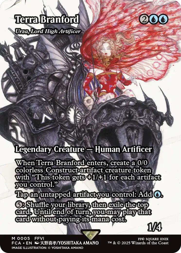 Terra Branford - Urza, Lord High Artificer (Showcase) [FINAL FANTASY : Through the Ages] | Exor Games New Glasgow