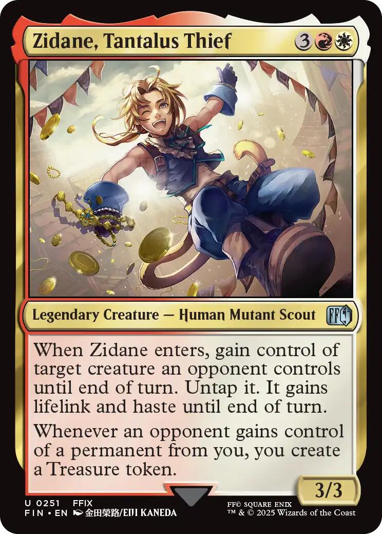 Zidane, Tantalus Thief [FINAL FANTASY] | Exor Games New Glasgow