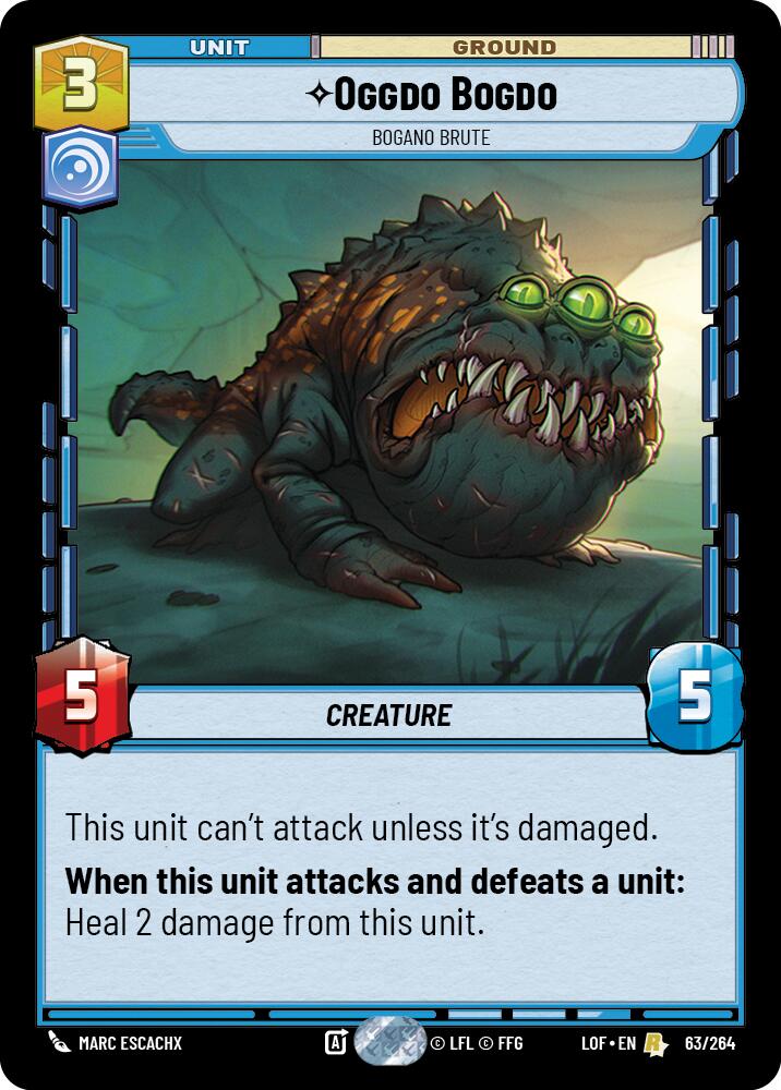 Oggdo Bogdo - Bogano Brute (63/264) (63/264) [Legends of the Force] | Exor Games New Glasgow