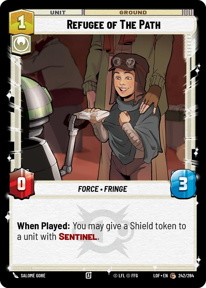 Refugee of The Path (242/264) (242/264) [Legends of the Force] | Exor Games New Glasgow