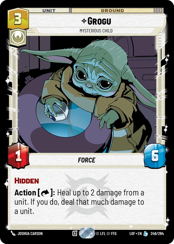 Grogu - Mysterious Child (246/264) (246/264) [Legends of the Force] | Exor Games New Glasgow