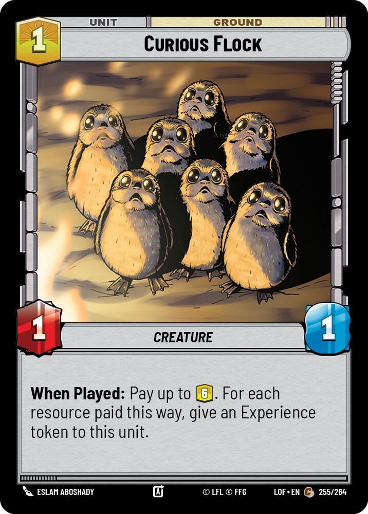 Curious Flock (255/264) (255/264) [Legends of the Force] | Exor Games New Glasgow