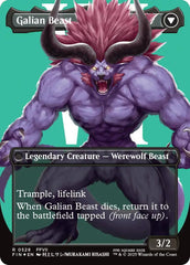 Vincent Valentine // Galian Beast (Borderless) (Surge Foil) [FINAL FANTASY] | Exor Games New Glasgow