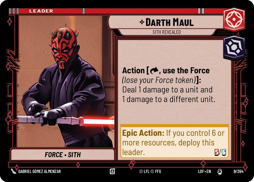 Darth Maul - Sith Revealed (009/264) (009/264) [Legends of the Force] | Exor Games New Glasgow