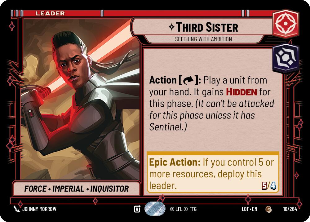 Third Sister - Seething With Ambition (010/264) (010/264) [Legends of the Force] | Exor Games New Glasgow