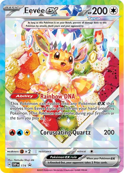 Eevee ex (174) [Scarlet & Violet: Black Star Promos] | Exor Games New Glasgow