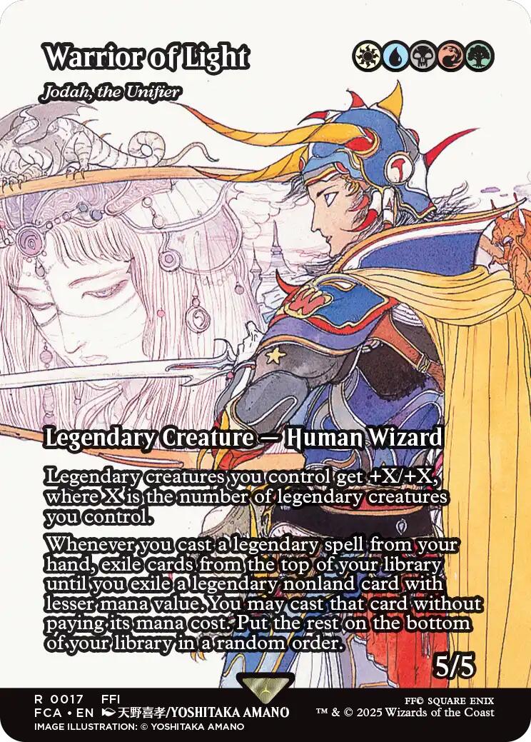 Warrior of Light - Jodah, the Unifier (Showcase) [FINAL FANTASY : Through the Ages] | Exor Games New Glasgow