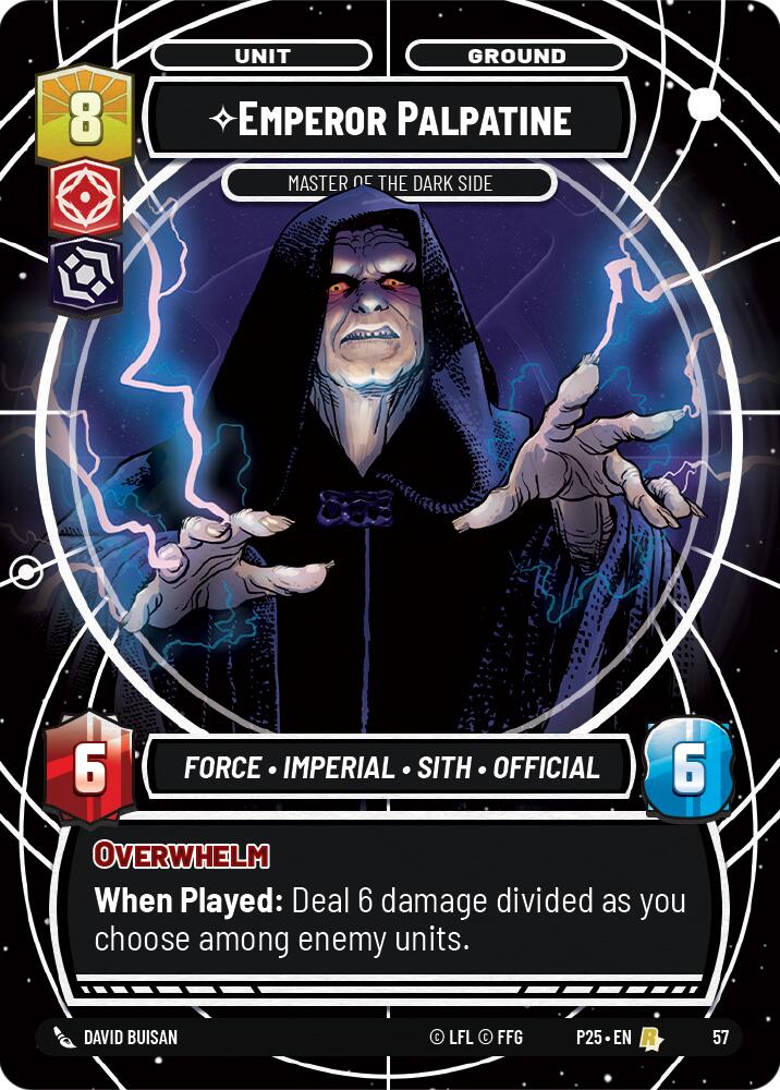 Emperor Palpatine (57) - Master of the Dark Side (57) [Store Showdown Promos] | Exor Games New Glasgow