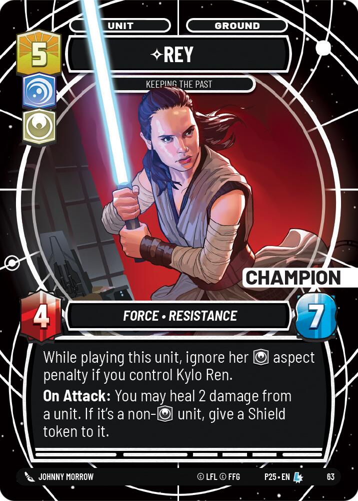 Rey (63) - Keeping the Past (Champion) (63) [Store Showdown Promos] | Exor Games New Glasgow