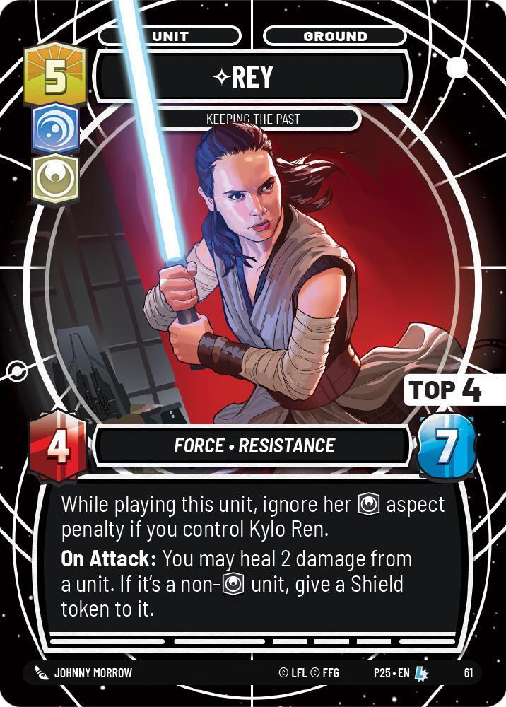 Rey (61) - Keeping the Past (Top 4) (61) [Store Showdown Promos] | Exor Games New Glasgow