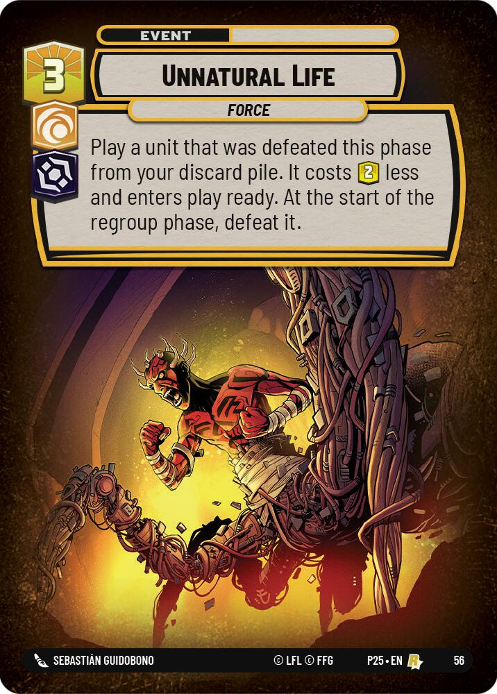 Unnatural Life (56) (56) [Store Showdown Promos] | Exor Games New Glasgow