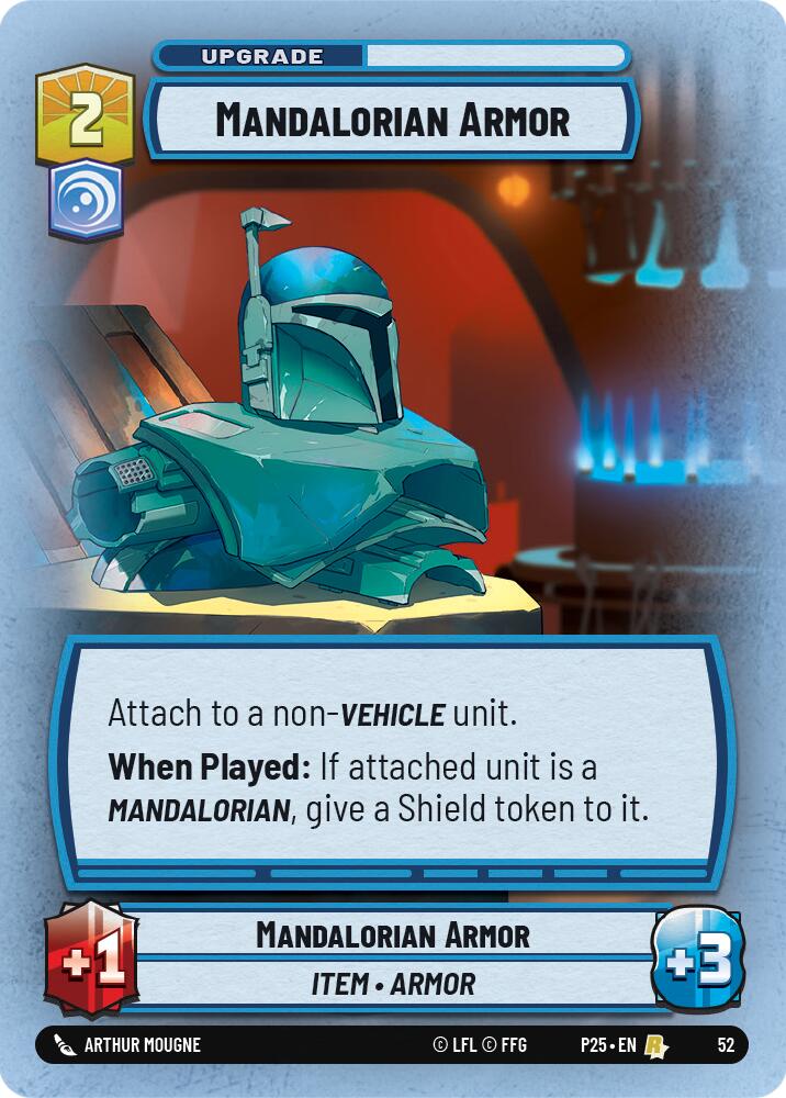 Mandalorian Armor (52) (52) [Store Showdown Promos] | Exor Games New Glasgow