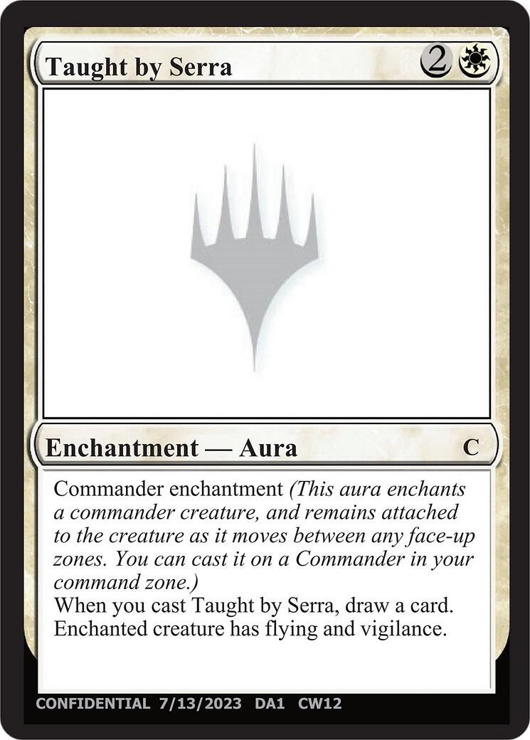 Taught by Serra [Unknown Event] | Exor Games New Glasgow
