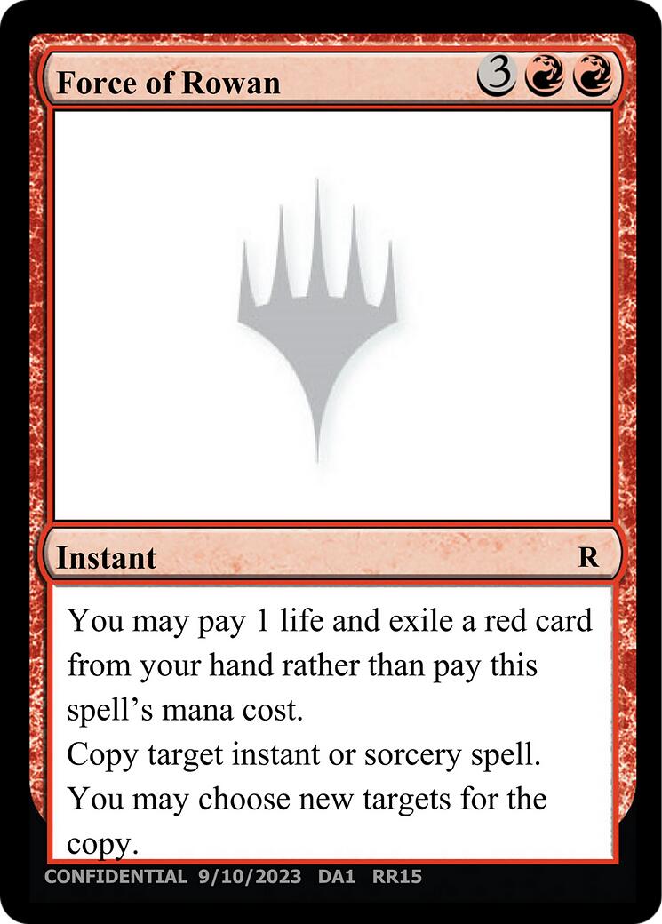 Force of Rowan [Unknown Event] | Exor Games New Glasgow