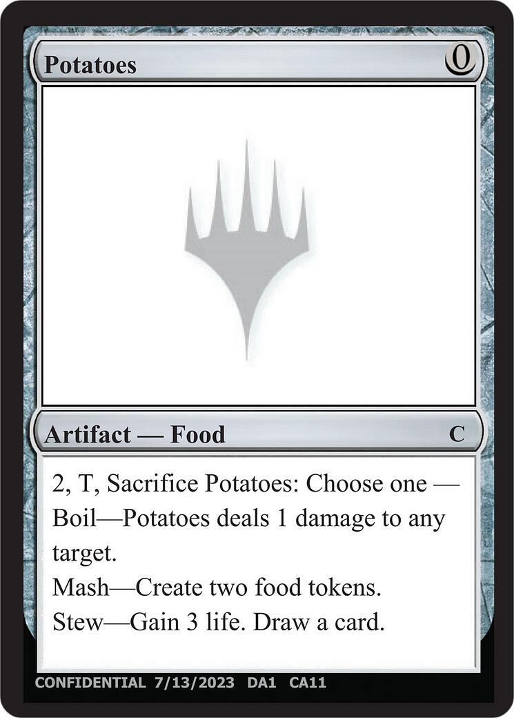 Potatoes [Mystery Booster] | Exor Games New Glasgow