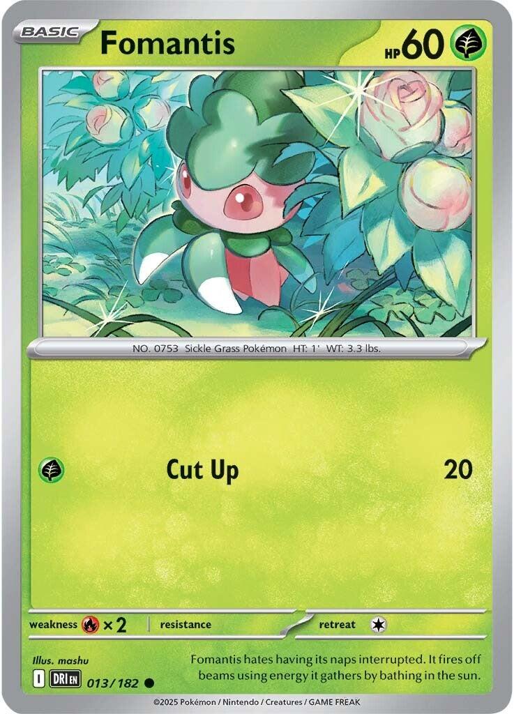 Fomantis (013/182) [Scarlet & Violet: Destined Rivals] | Exor Games New Glasgow
