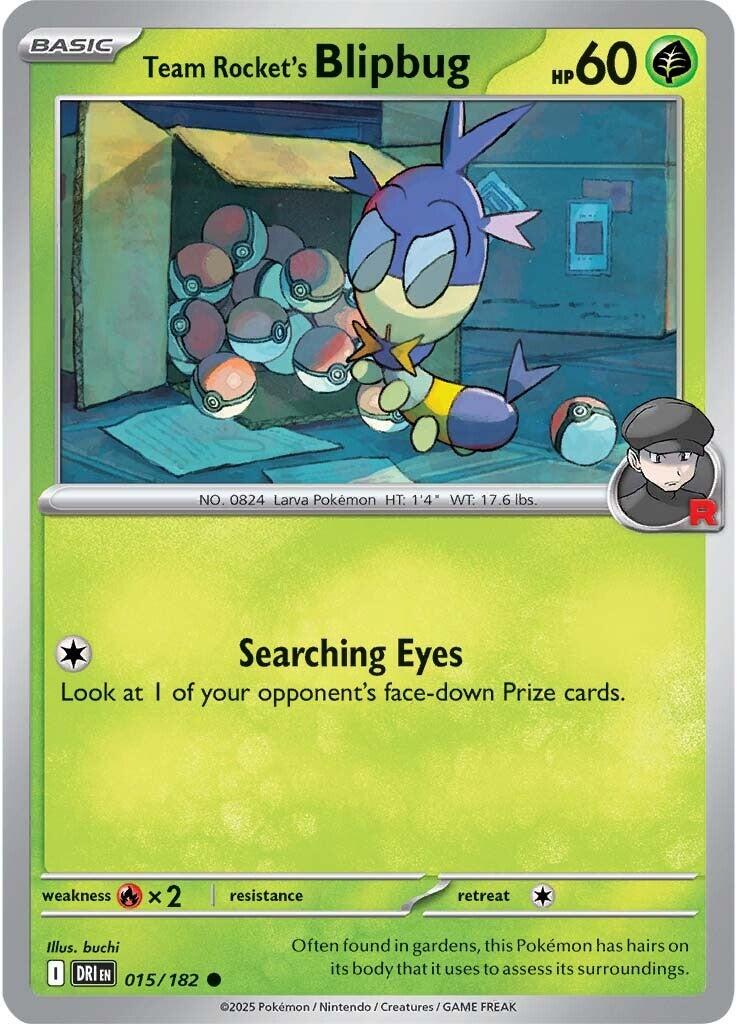Team Rocket's Blipbug (015/182) [Scarlet & Violet: Destined Rivals] | Exor Games New Glasgow