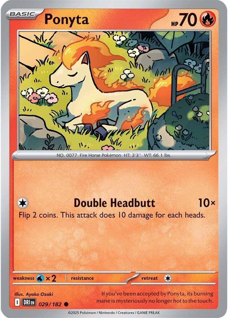 Ponyta (029/182) [Scarlet & Violet: Destined Rivals] | Exor Games New Glasgow