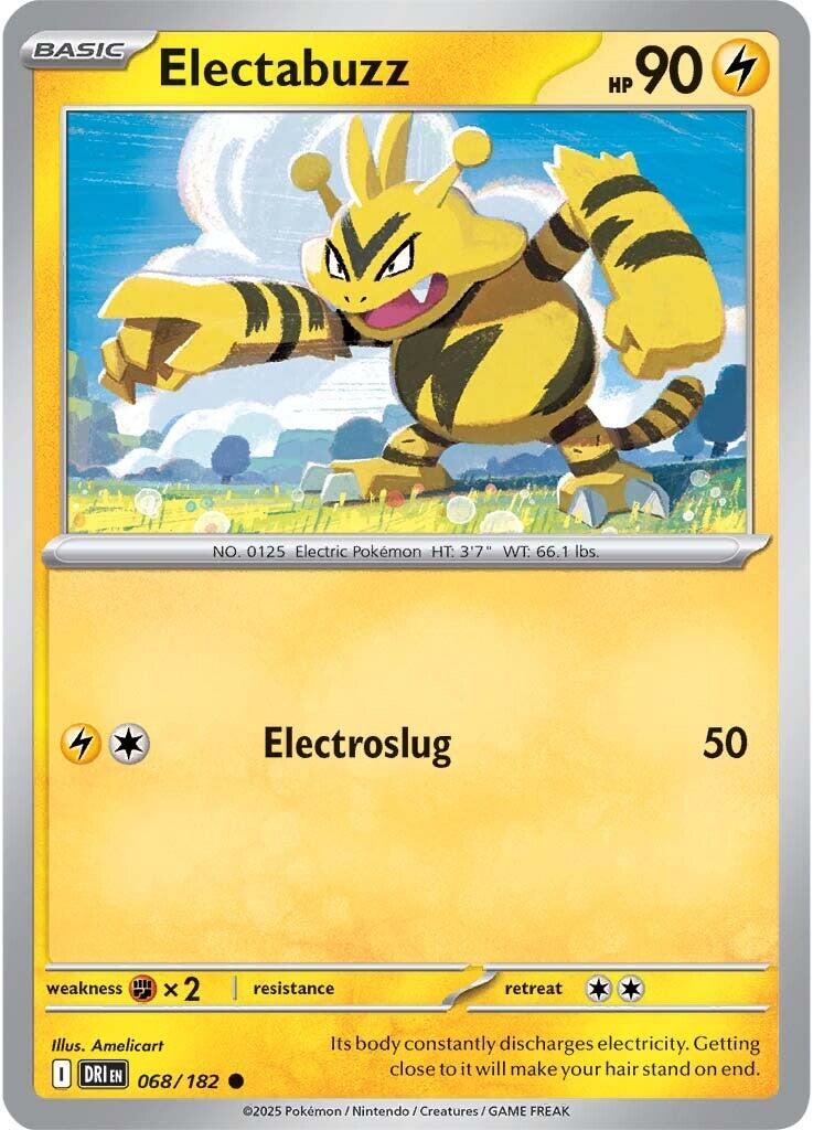 Electabuzz (068/182) [Scarlet & Violet: Destined Rivals] | Exor Games New Glasgow
