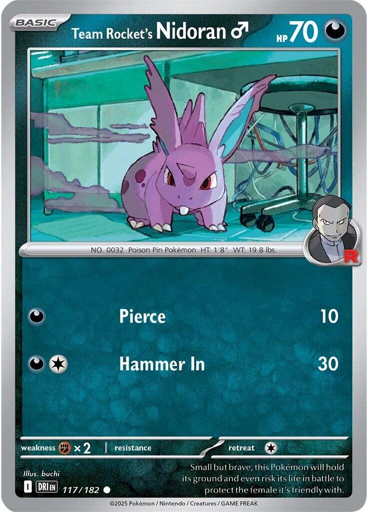 Team Rocket's Nidorand (117/182) [Scarlet & Violet: Destined Rivals] | Exor Games New Glasgow
