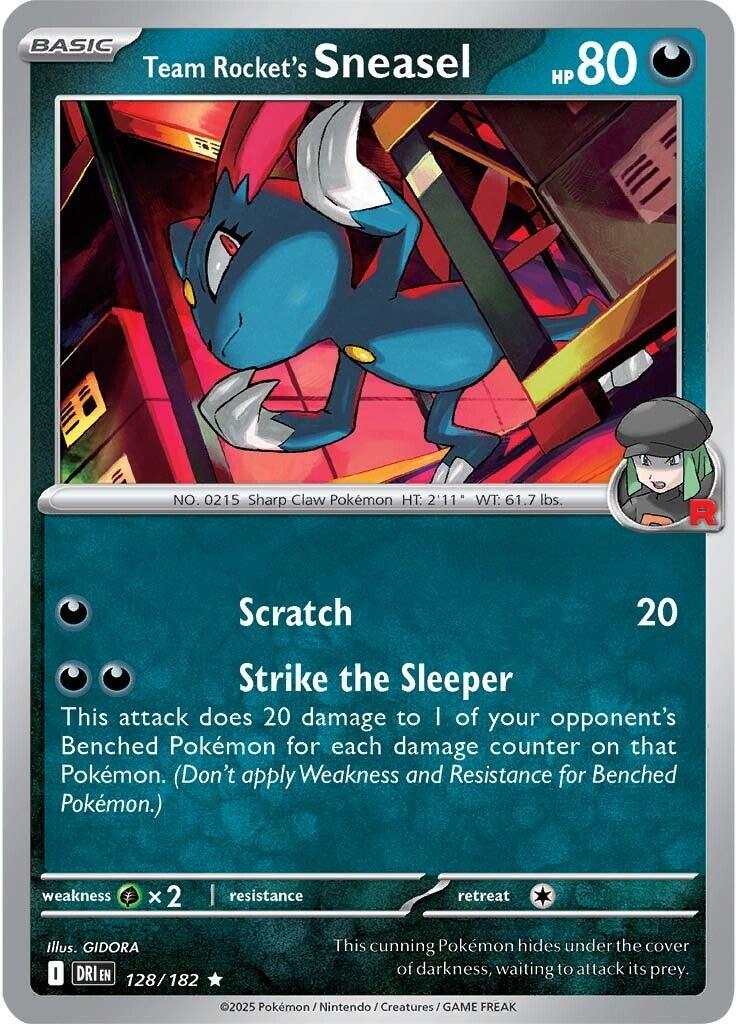 Team Rocket's Sneasel (128/182) [Scarlet & Violet: Destined Rivals] | Exor Games New Glasgow