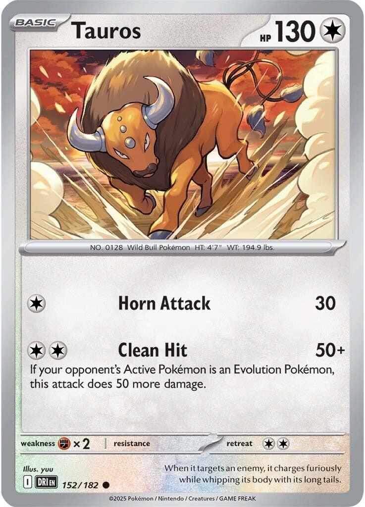 Tauros (152/182) [Scarlet & Violet: Destined Rivals] | Exor Games New Glasgow