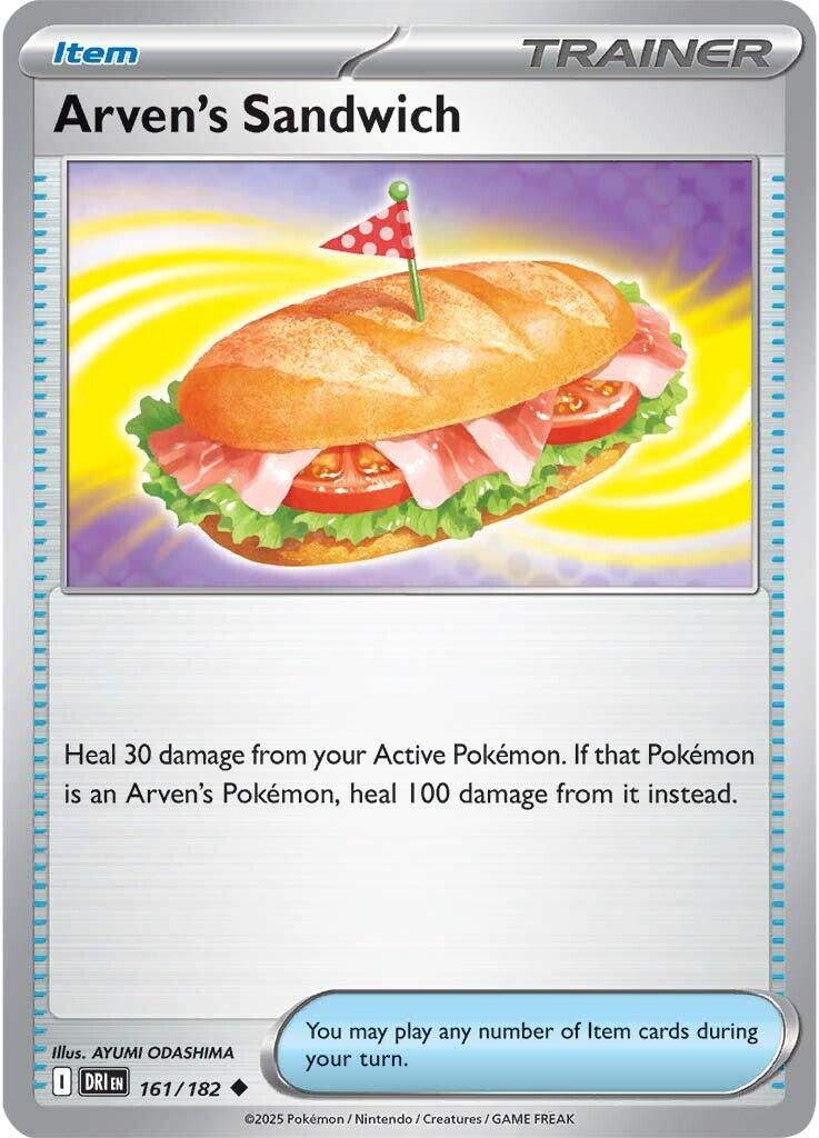 Arven's Sandwich (161/182) [Scarlet & Violet: Destined Rivals] | Exor Games New Glasgow