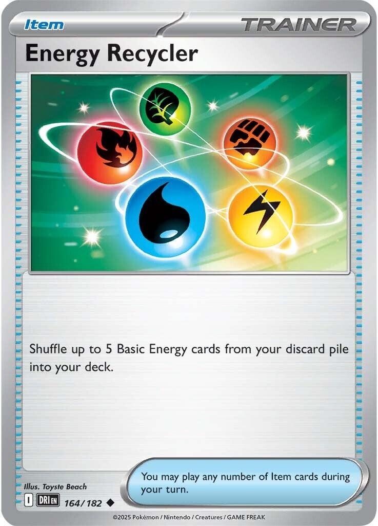 Energy Recycler (164/182) [Scarlet & Violet: Destined Rivals] | Exor Games New Glasgow