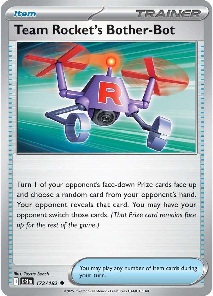 Team Rocket's Bother-Bot (172/182) [Scarlet & Violet: Destined Rivals] | Exor Games New Glasgow