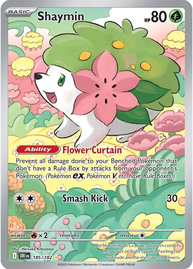 Shaymin (185/182) [Scarlet & Violet: Destined Rivals] | Exor Games New Glasgow