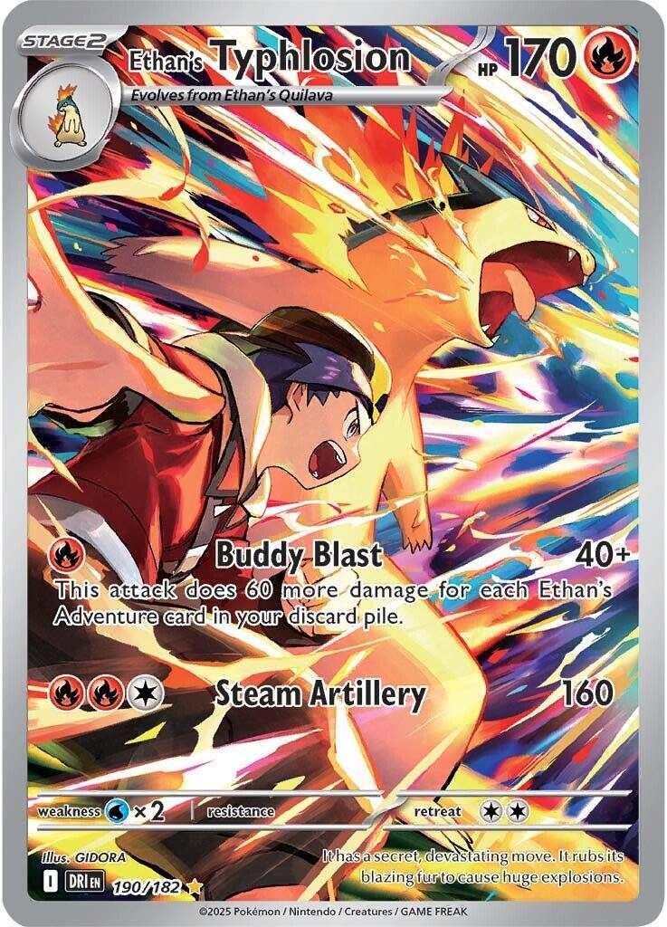 Ethan's Typhlosion (190/182) [Scarlet & Violet: Destined Rivals] | Exor Games New Glasgow