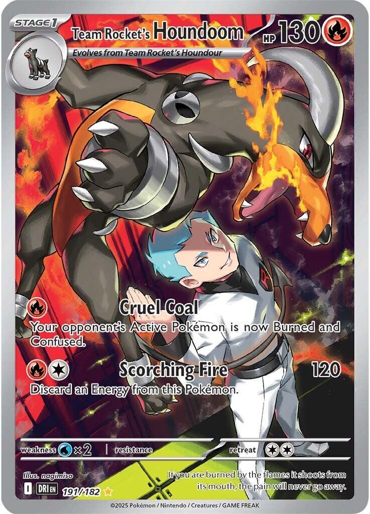 Team Rocket's Houndoom (191/182) [Scarlet & Violet: Destined Rivals] | Exor Games New Glasgow