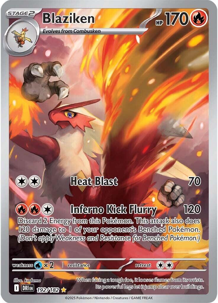 Blaziken (192/182) [Scarlet & Violet: Destined Rivals] | Exor Games New Glasgow