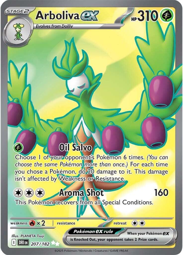 Arboliva ex (207/182) [Scarlet & Violet: Destined Rivals] | Exor Games New Glasgow
