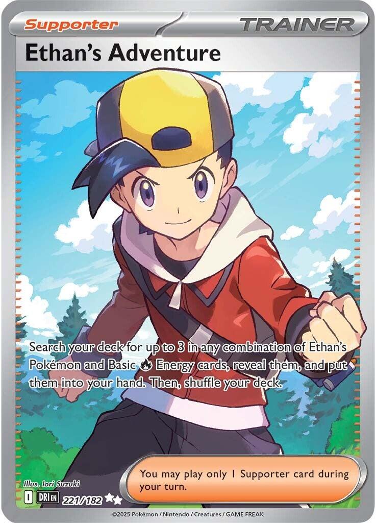 Ethan's Adventure (221/182) [Scarlet & Violet: Destined Rivals] | Exor Games New Glasgow